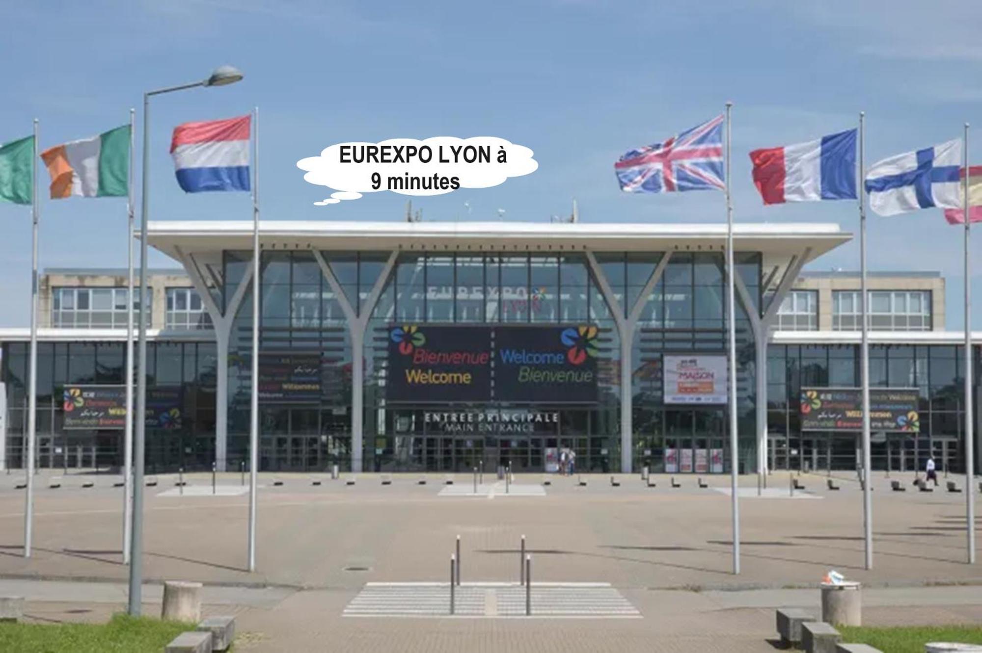 Votre Cocon Parfait A 9 Min D'Eurexpo Et 14 Min Groupama Lejlighed Saint-Priest  Eksteriør billede